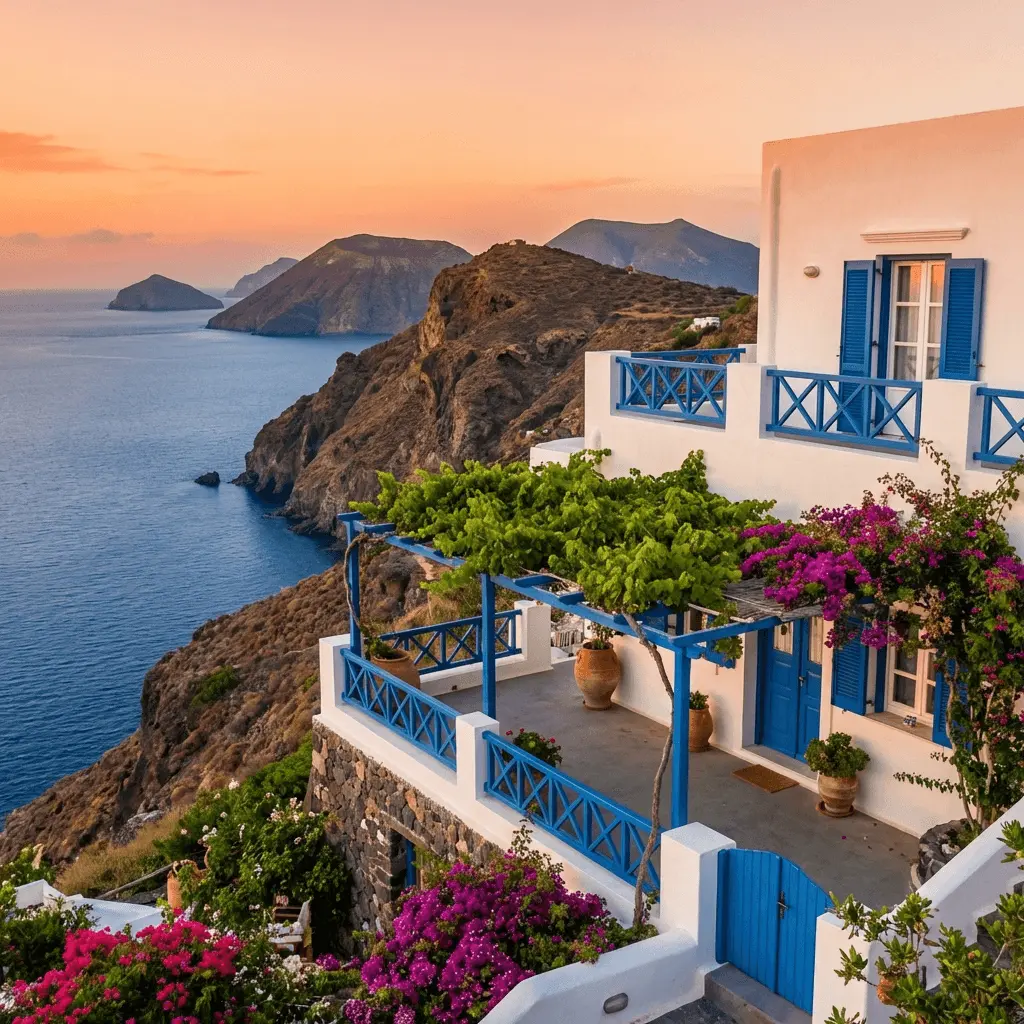 Traditional Aeolian villa with sea view – Charming Stromboli Hotels & Villas Traditional Aeolian villa with sea view